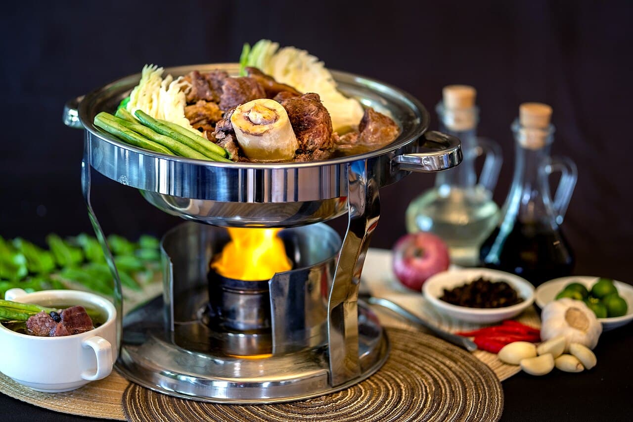 Bulalo beef bone marrow soup