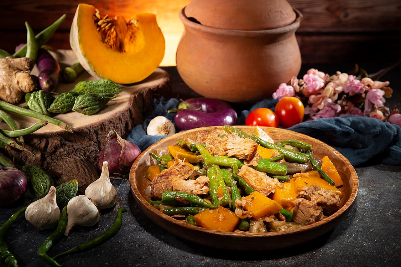 Pinakbet Ilocano vegetable dish