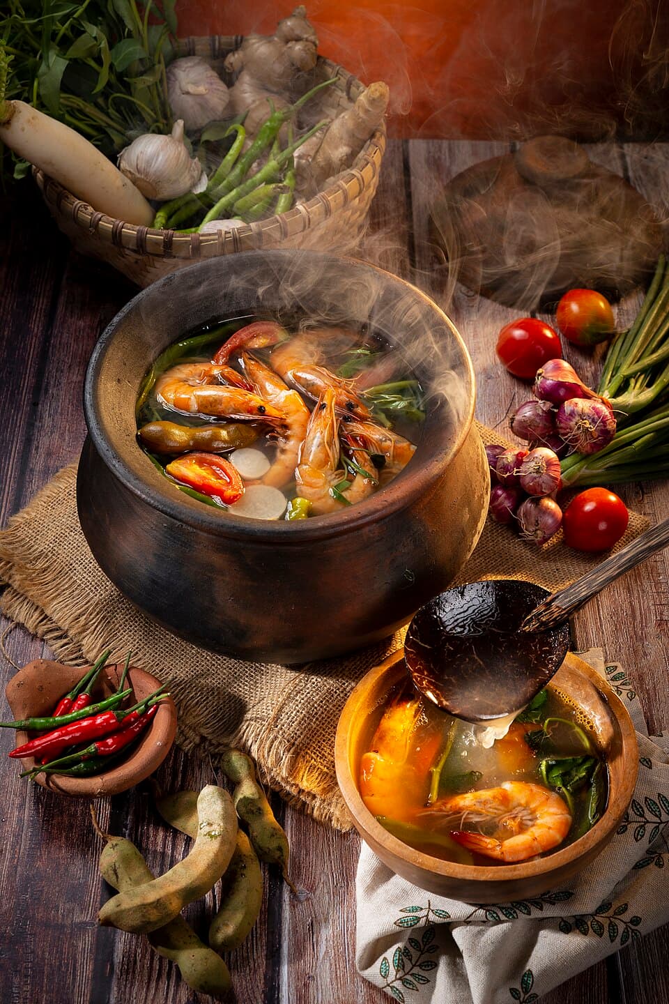Sinigang Filipino sour soup