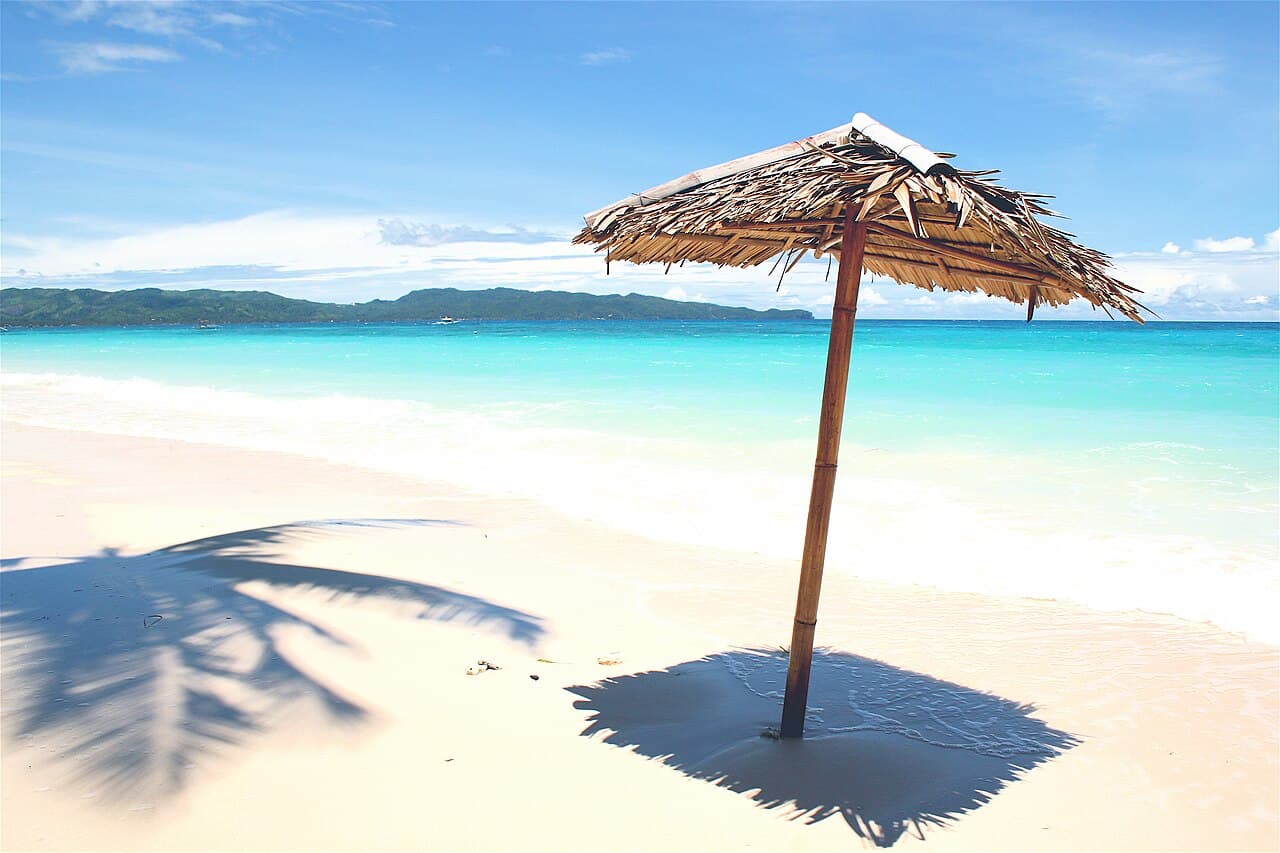 Philippine white beach